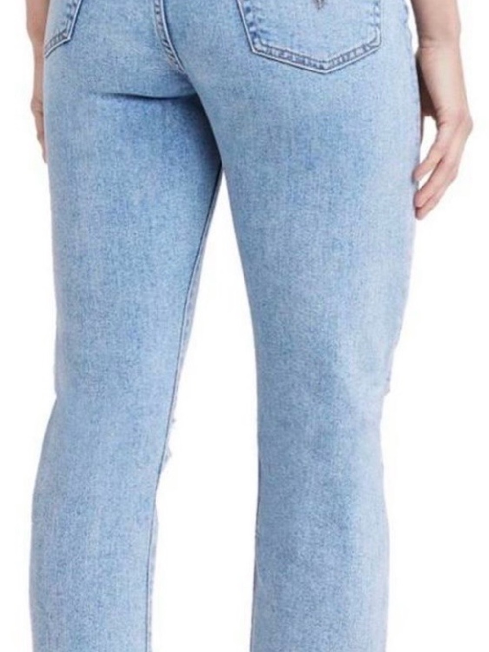 Levi’s wedgy straight button fly Light Blue Women's Straight Leg Jeans